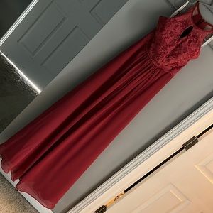 Brides maid dress (cinnamon rose)